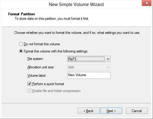 Hệ thống tệp ReFS của Microsoft Hệ thống tệp ReFS của Microsoft