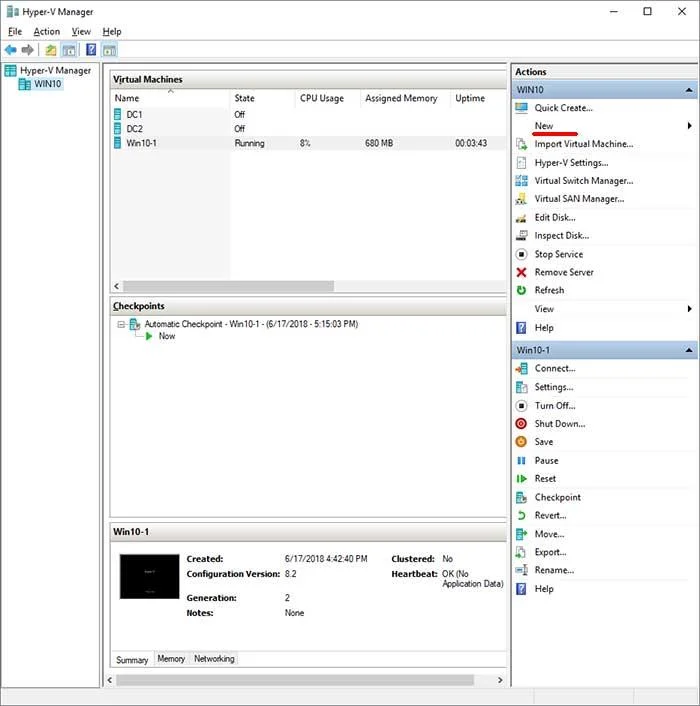 Tạo máy ảo Hyper-V Tạo máy ảo Hyper-V