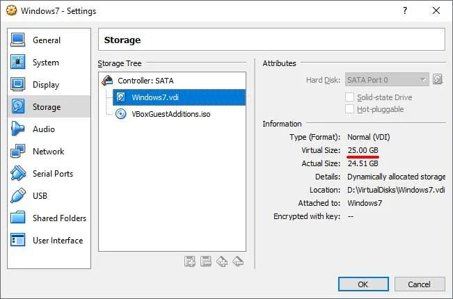 Phóng to đĩa ảo cho máy ảo VirtualBox Phóng to đĩa ảo cho máy ảo VirtualBox