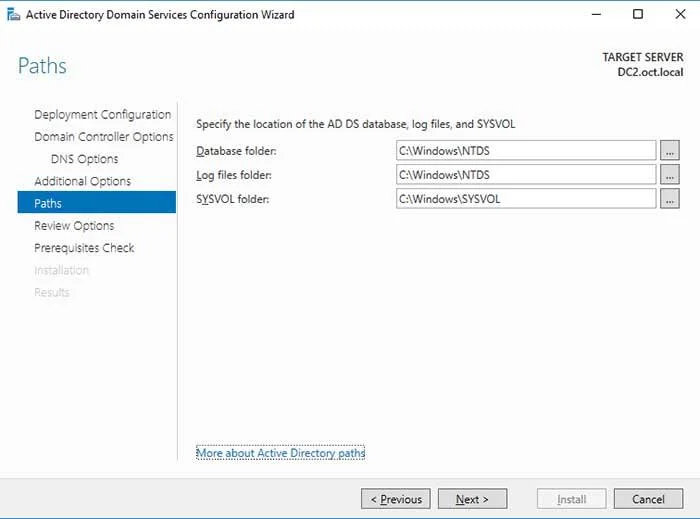 Thêm bộ điều khiển miền Windows bằng phương tiện cài đặt Windows