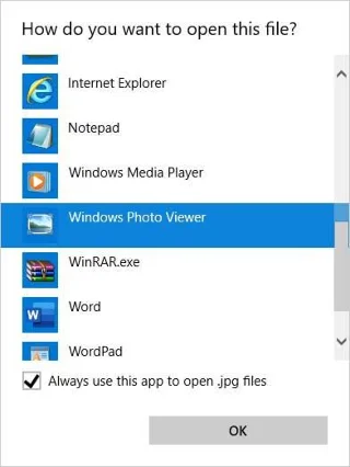 Sử dụng Windows Photo Viewer trong Windows 10